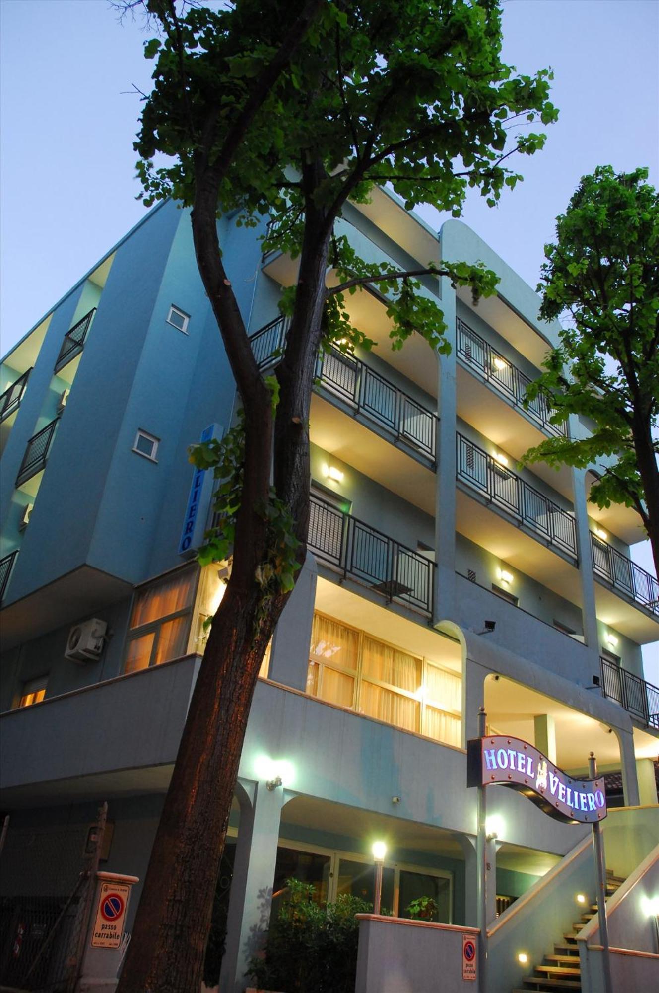 Hotel Veliero Римини Экстерьер фото